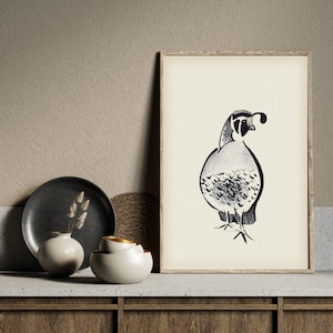 QUAIL ART wall art print Farm house wall art digital Print, Farmhouse Art, Farmhouse Decor, Art, Wall Art quail gift Print, Digital Download