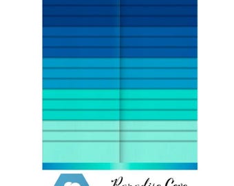 Paradise Cove, Ecco Cotton, 40 pc 2.5"×42" strips, Quilting, crafts, cotton, beautiful, 7 colors, solid