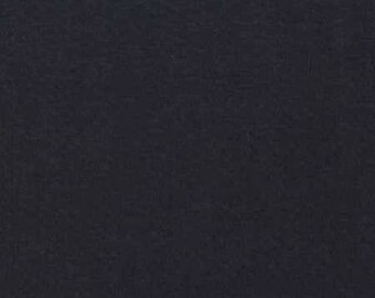 Kona Black Cotton Fabric, Kona Cottons, by the Yard & Half Yard, cotton quilt, black Kona 1019