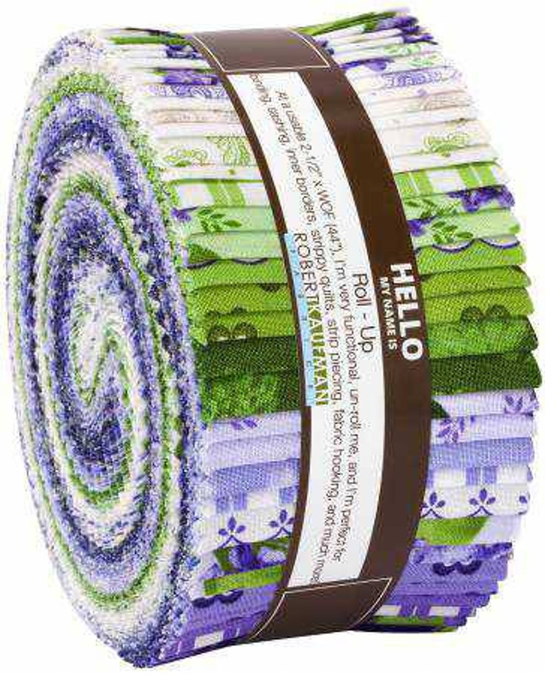 Jelly Roll Fabric Elizabeth 40 pc. Robert Kaufman 40 Etsy