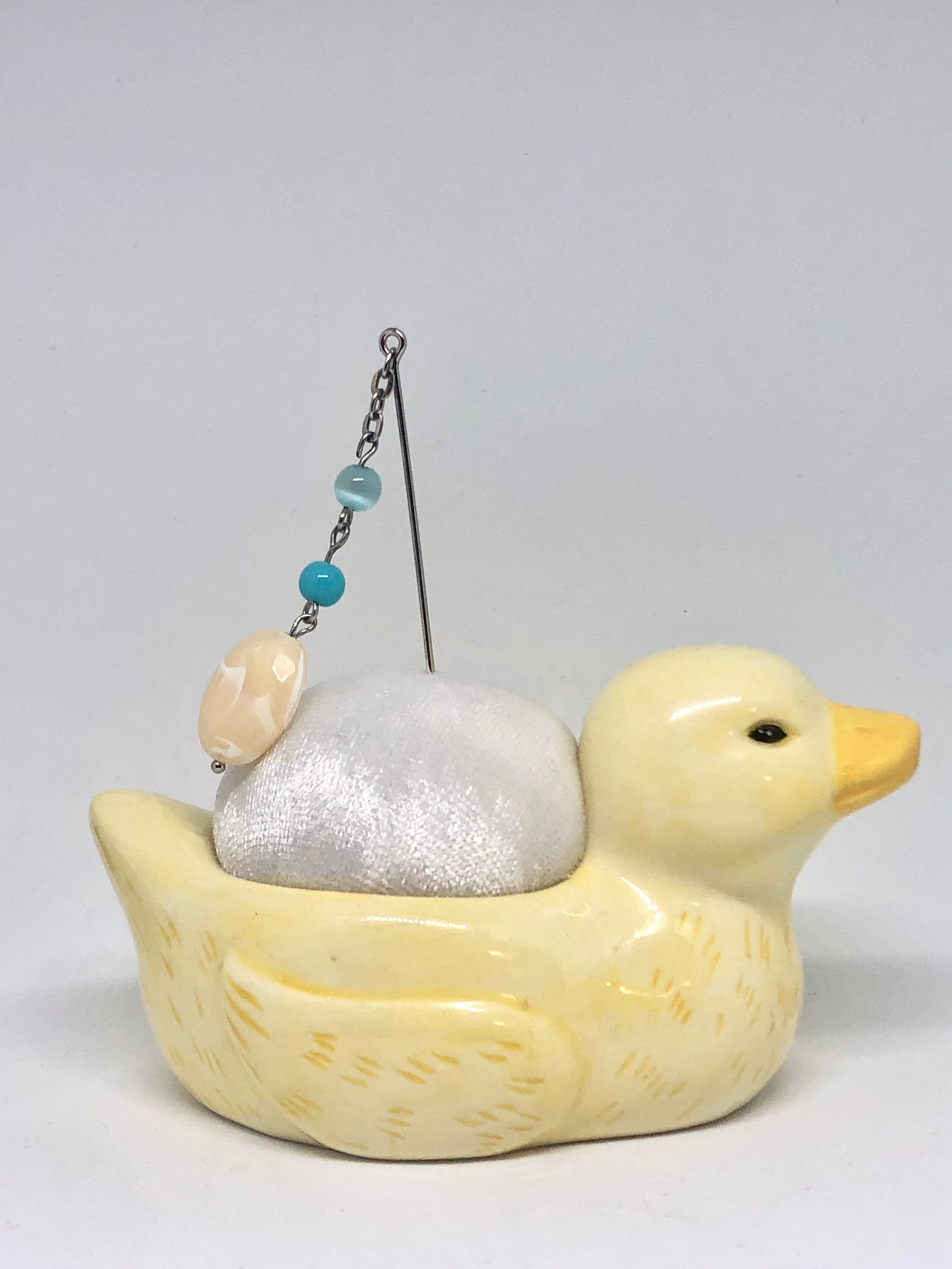 Novelty unique duck Pin Cushion pin holder gift for sewers Etsy