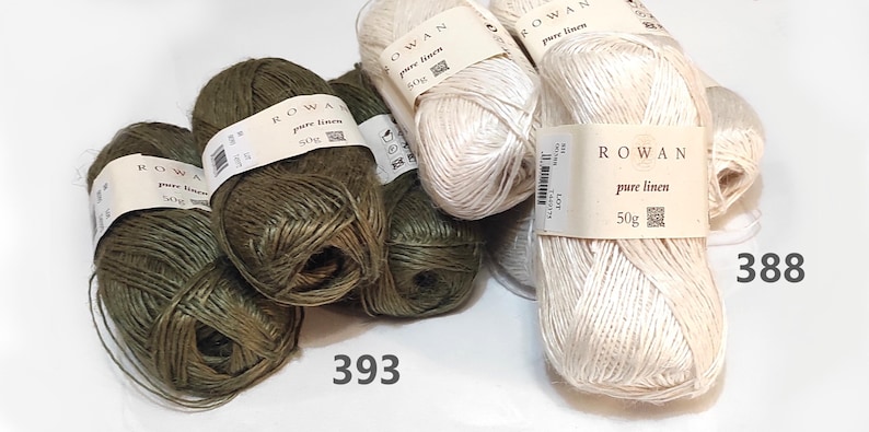 Rowan Pure Linen - Etsy