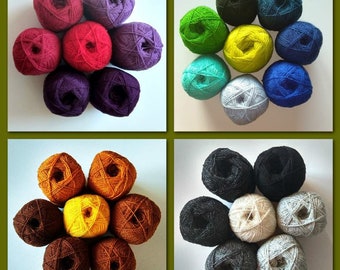 Litewska wełniana włóczka – grubość fingering, robienie na drutach, szydełkowanie, tkanie