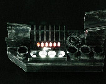 Savi's Lightsaber Display Stand: LED Lit Kyber Crystal Holder