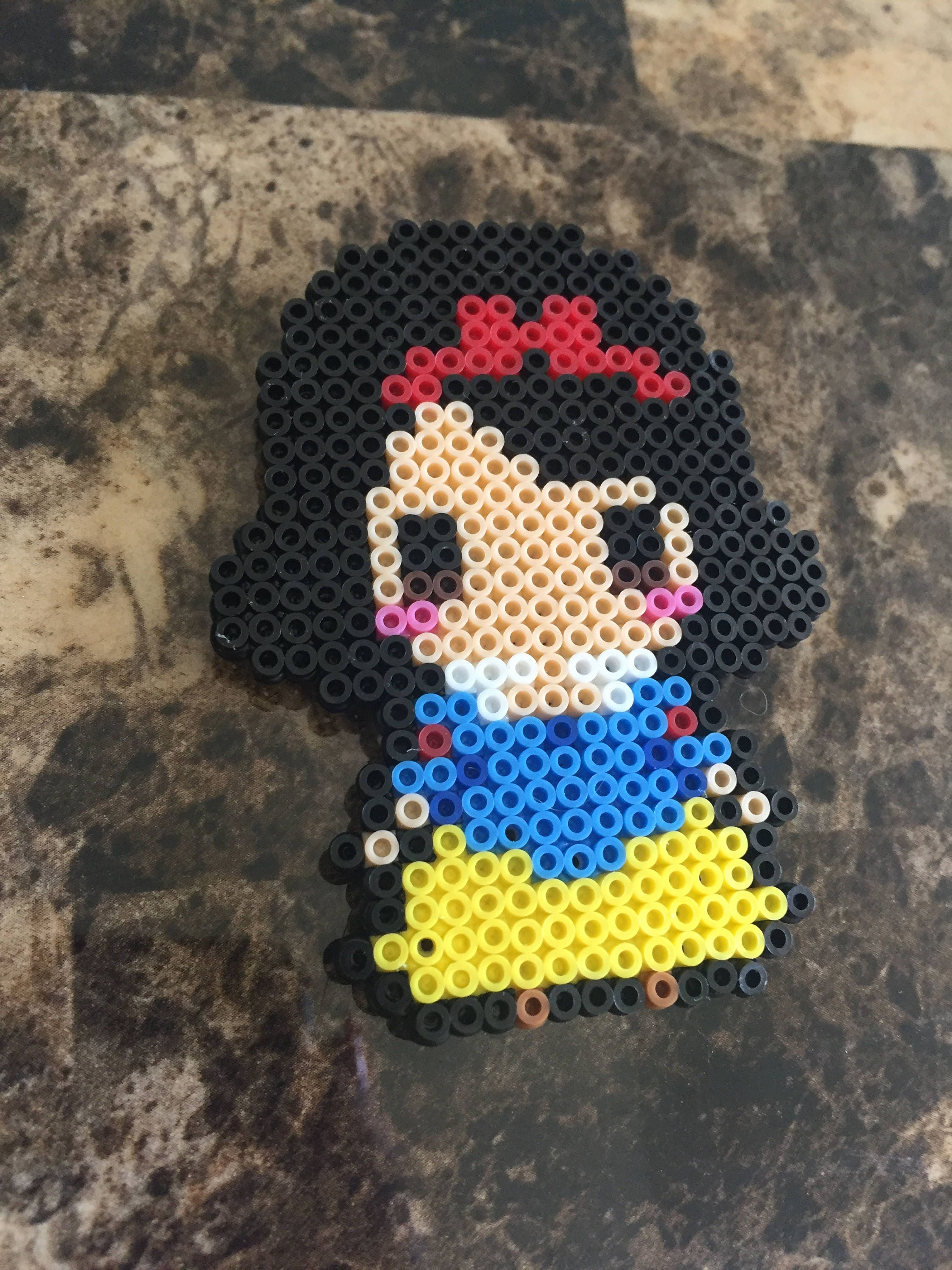 Magic Mirror From Snow White And The Seven Dwarfs Perler Bead Pattern, Bead Sprites