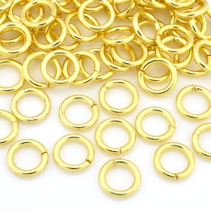 Saw cut silver plated jumprings for Chain mail chainmaille jewelry making 16pc Silver Jump Rings AWG 9mm O rings connectors 12 Gauge