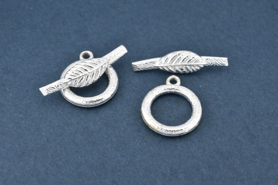 Silver Toggle Clasps for Jewelry Making Clasps for Bracelets Etsy