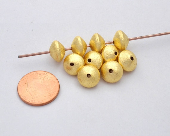 Gold plated beads jewelry making outlet