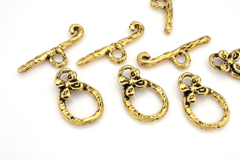 20mm 2pc Gold Clasps for Bracelet Making Gold Plated Etsy