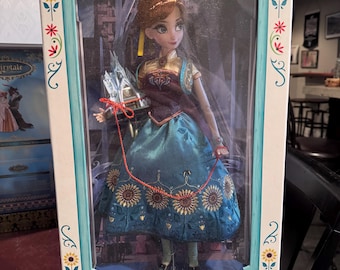 Disney Store Anna Doll - Limited Edition of 5000 - Frozen Fever - 17in