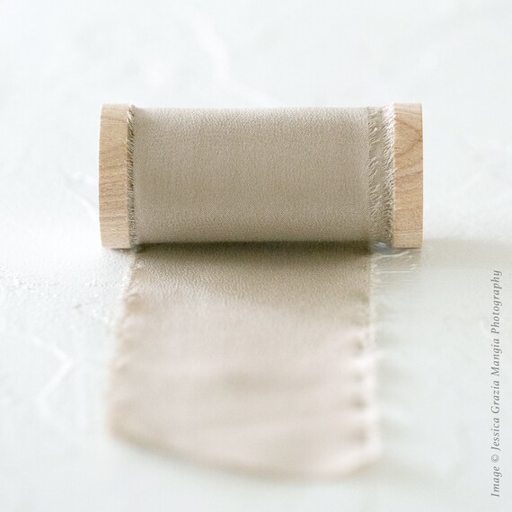 Silk Ribbon with a Woven Edge — Betty Lu Paperie
