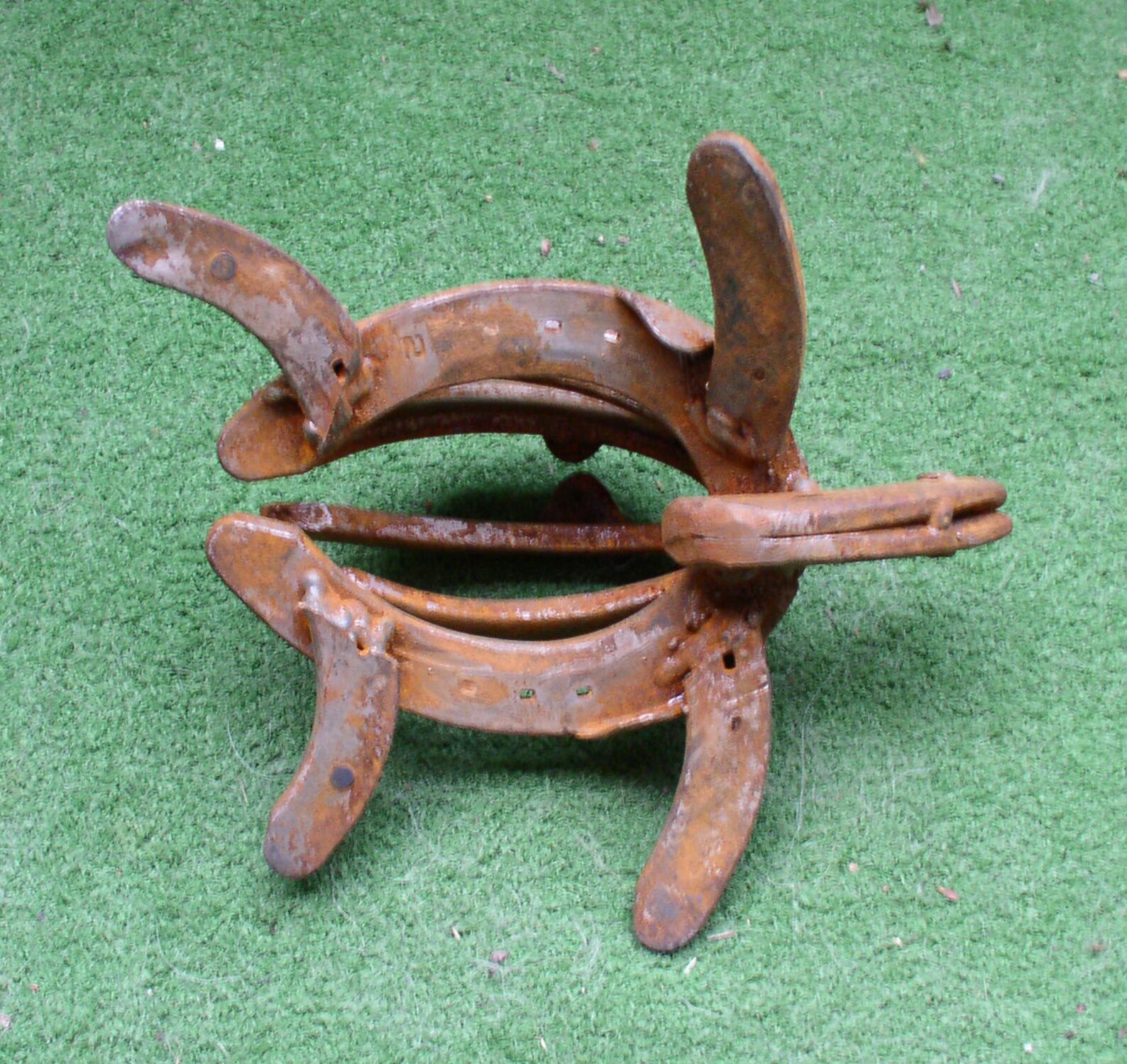 Horseshoe Turtle Welded Yard And Garden Art Sea Turtle Etsy