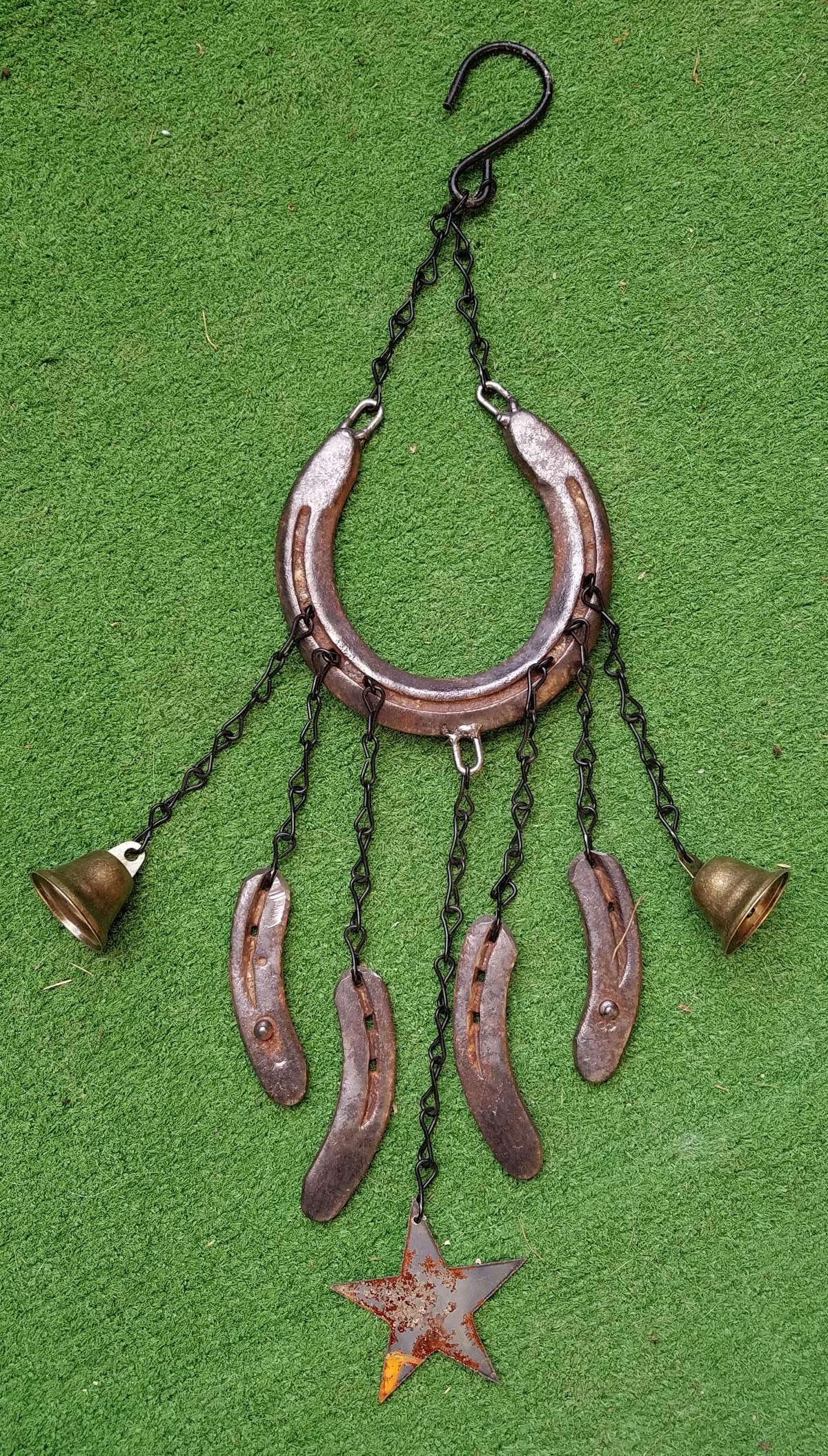 DIY Painting Wooden Wind Chime Craft Set Horseshoe - China Wind Chime and  Garden Decoration price