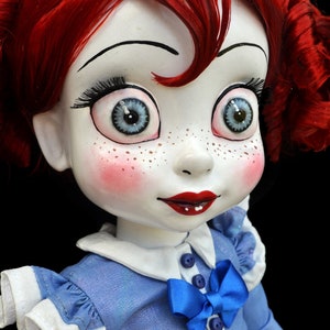 Poppy Custom Art Doll Inspired by Video Game Character Ooak Repainted ...