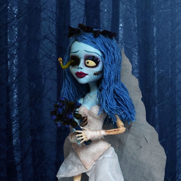 Emily | movie inspired art doll (ooak repaint) - MADE TO ORDER
