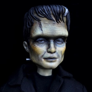 Frankenstein Art Doll: Hand-Sculpted Horror Creature, Made to Order