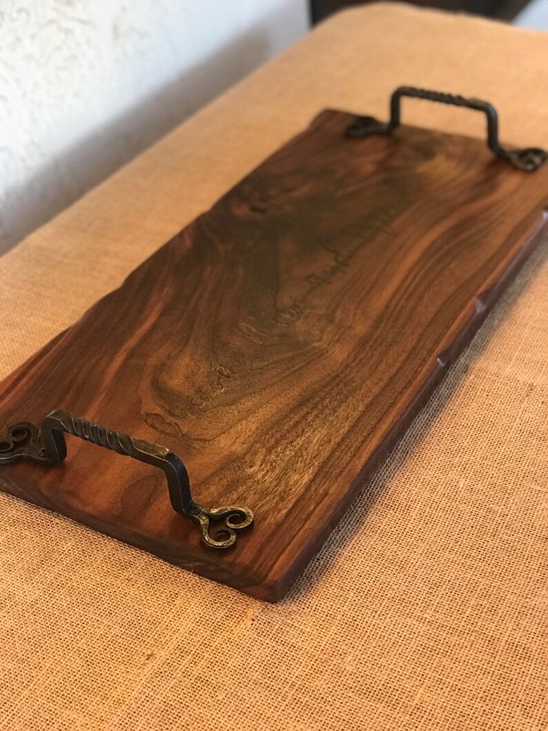 Large Charcuterie Board with handles. 23x11 G331 Etsy