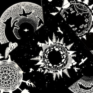 IMPRESSÕES COM DESCONTO - Impressões de arte - Arte Metis - Arte indígena - Arte em preto e branco - Feito por Tayler Schenkeveld Art on Etsy
