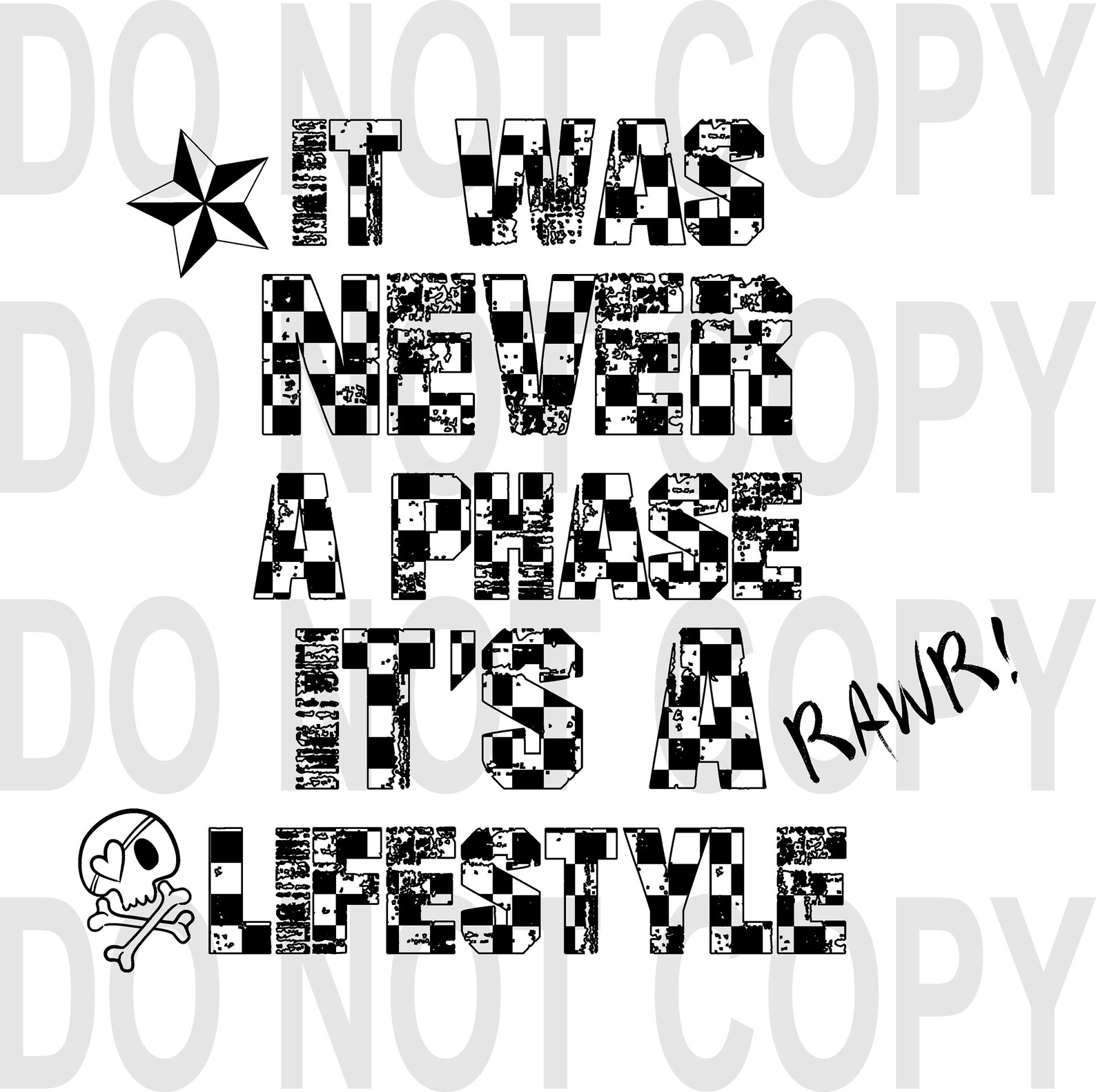It Was Never A Phase It's A Lifestyle EMO Digital File - Etsy