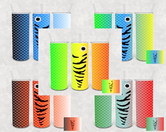 Fishing lure Tumbler designs | 5 tumbler designs | Digital File | PNG | Resize to fit any tumbler | bait | Template