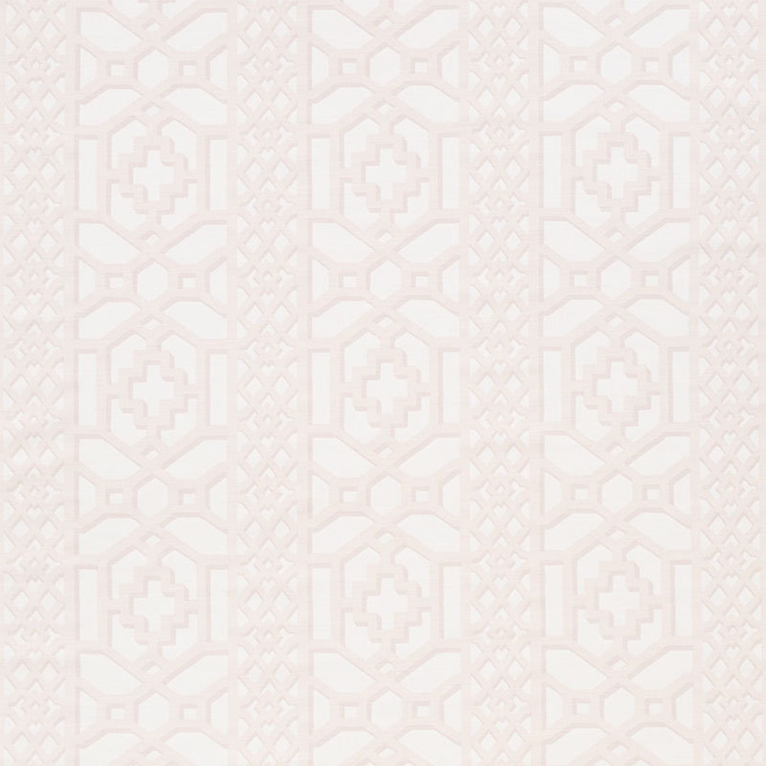 Schumacher Zanzibar Trellis Blush Fabric per Meter - Etsy