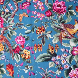 Charles Burger Paris Pheasans Toile Fabric by the Meter - Etsy