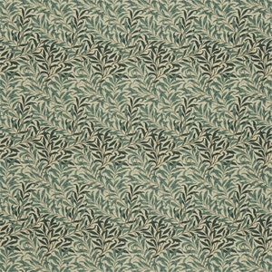 49cm length William Morris Willow Bough Taupe Green