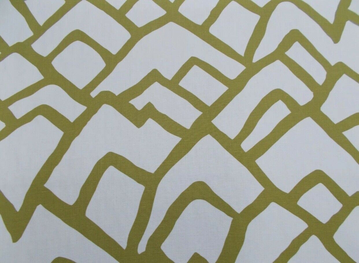 Schumacher Zimba Soft Chartreuse Fabric Per meter Etsy