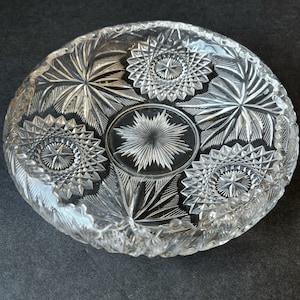 EAPG Antique Pressed Glass Bowl