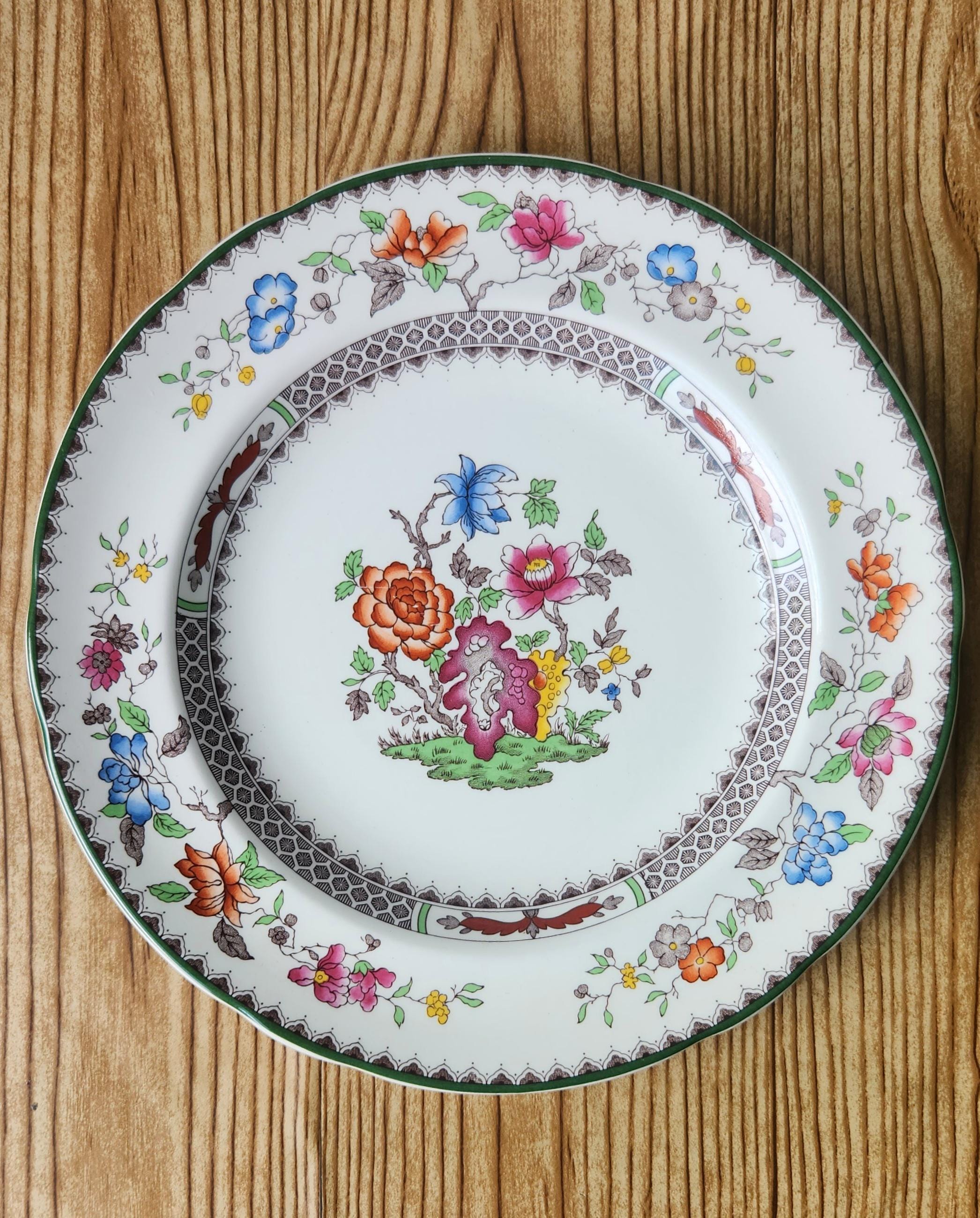 希少 未使用 スポード ビリングスレイローズ プレート 5枚セット 希少 未使用 スポード ビリングスレイローズ プレート 5枚セット