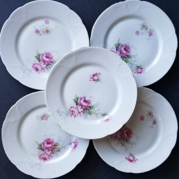 Pink Roses China - Etsy