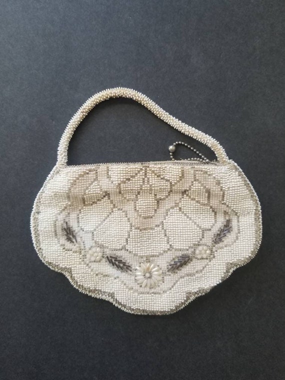 Vintage beaded purse made in czechoslovakia sales