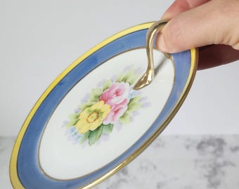 Nippon Antique Handpainted Lemon Dish Noritake Morimura Japan