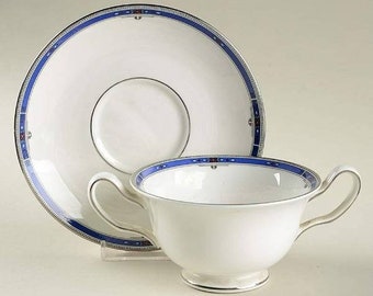 ALLEEN 6&quot; schoteltje met wedgwood Kingsbridge-patroon porselein