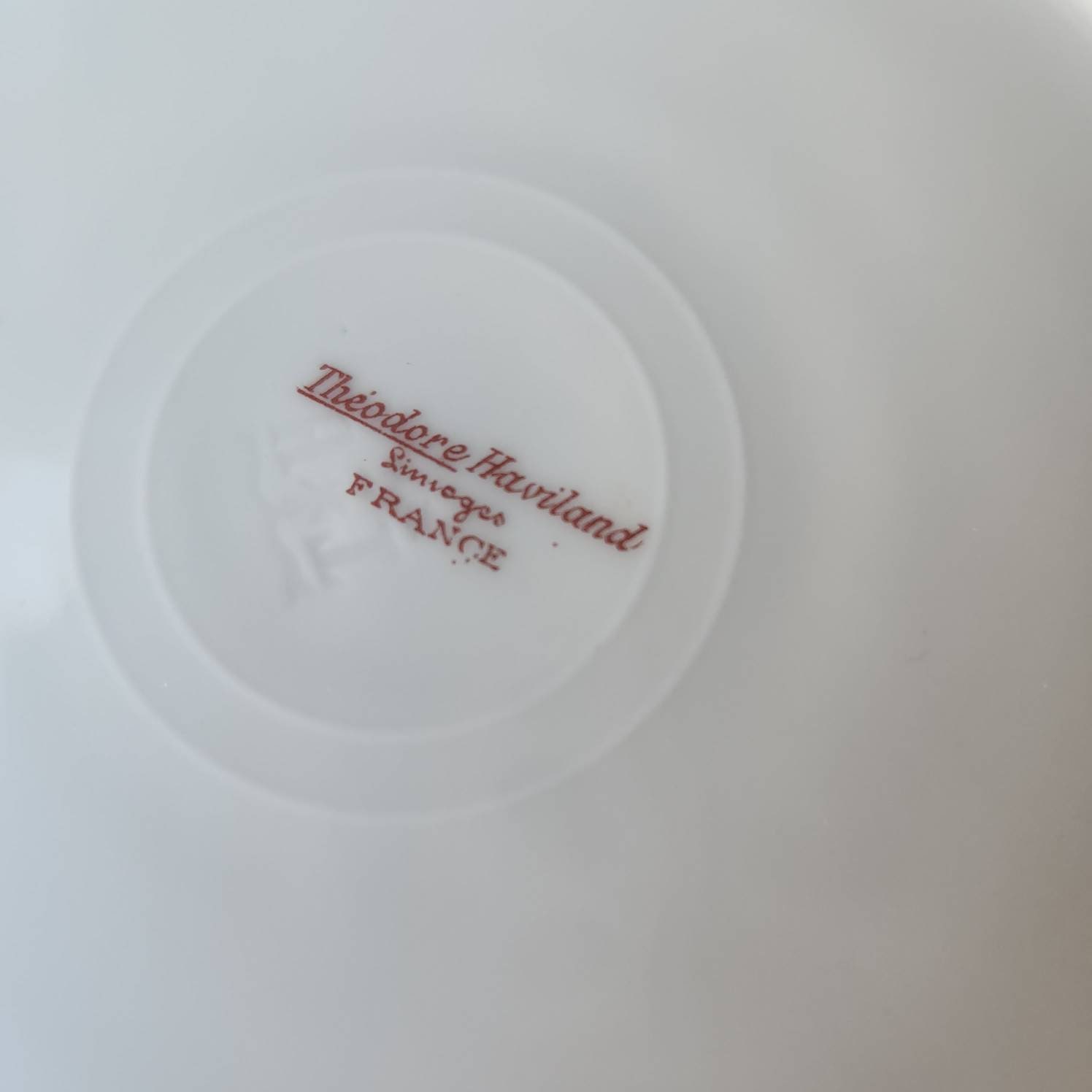 セオドア ハビランド リモージュ フランス アンティーク オーバル