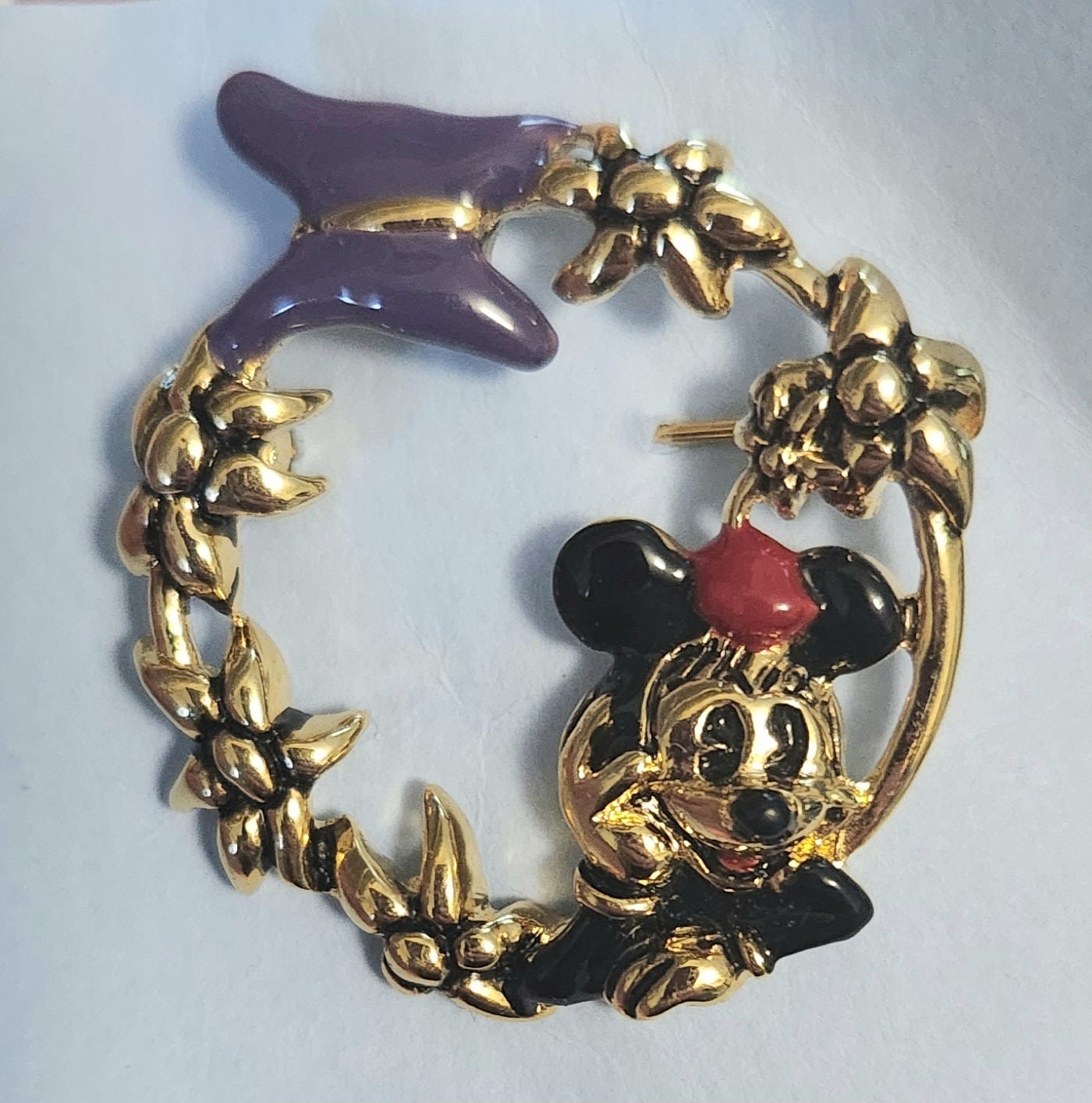 NAPIERネイピア DISNEY ディズニー ミニー エナメル ライン