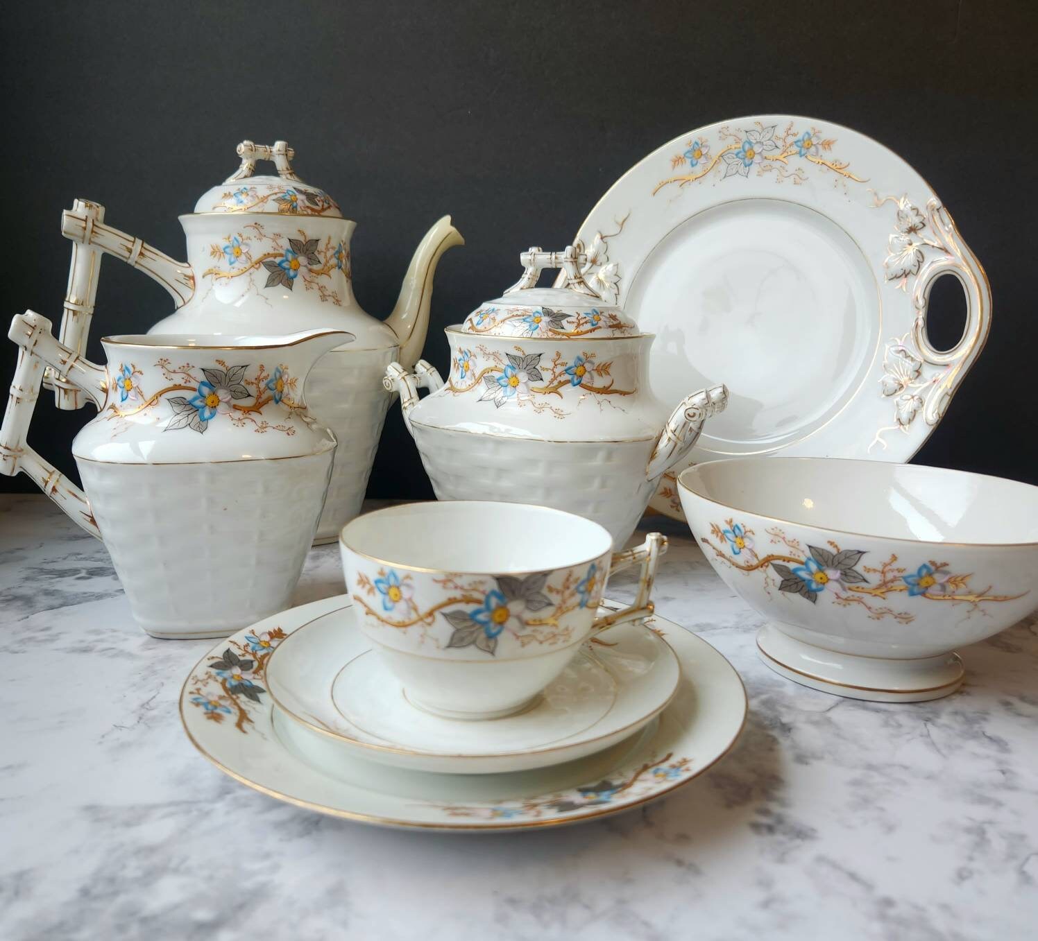 Valfre Bruno Ceramic Tea Set