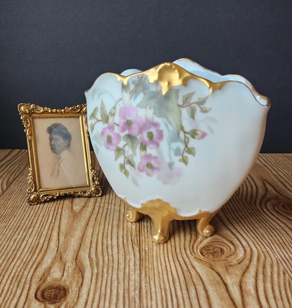 Handpainted Limoges France Delinieres & Co Porcelain Vase C1900 - Etsy