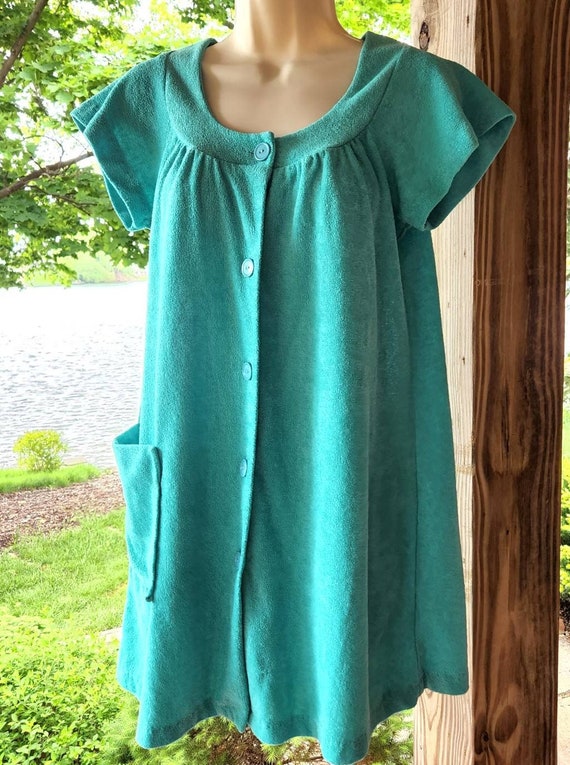 1960s Vintage Terry Cloth Swimsuit 