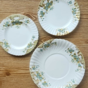 Beautiful Victorian Antique China Plates (3)