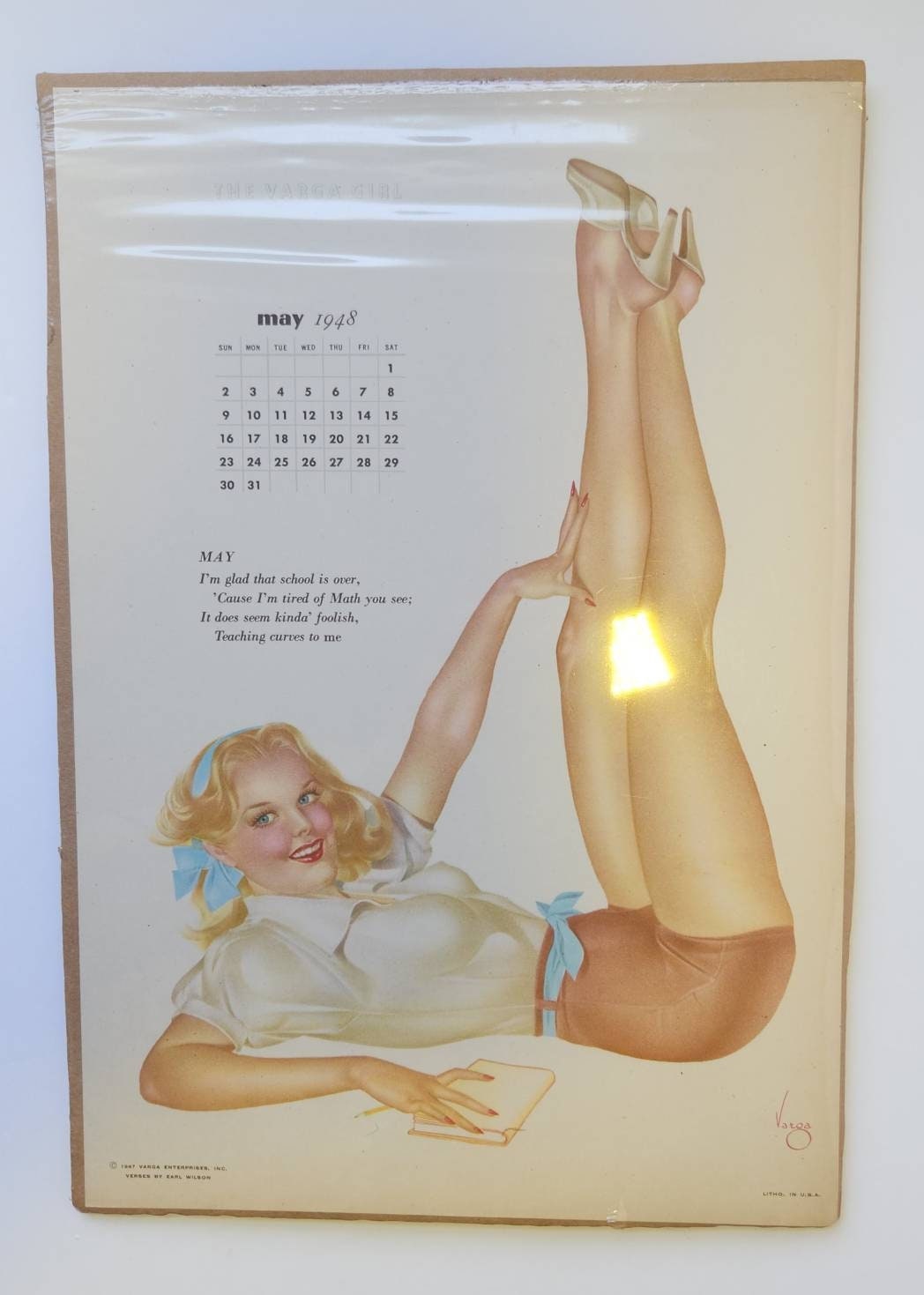 Calendrier 2024 Pin Up Sexy Avec Maxi Poster 30X60Cm (Tsh Ap) Pin