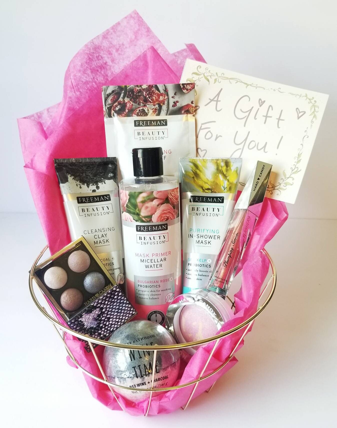 Custom Gift Baskets For Her Spa Beauty SelfCare Pamper Etsy