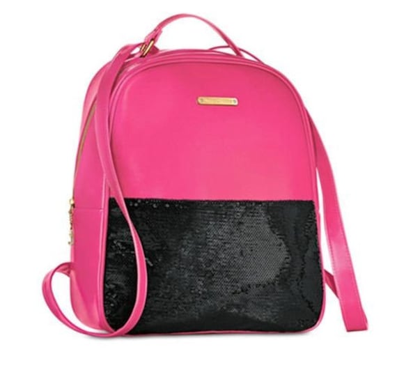 Juicy Couture Y2K Hot Pink Black Sequined Backpack NWT Etsy UK