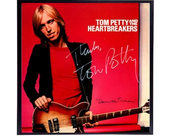 Replica autografata della copertina dell'album Tom Petty,