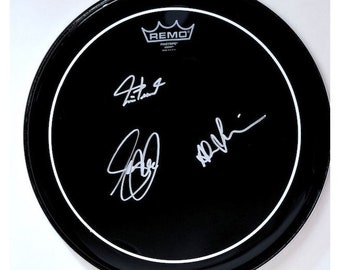 RUSH Neil Peart Autographed / Signed 10" Drumhead Replica