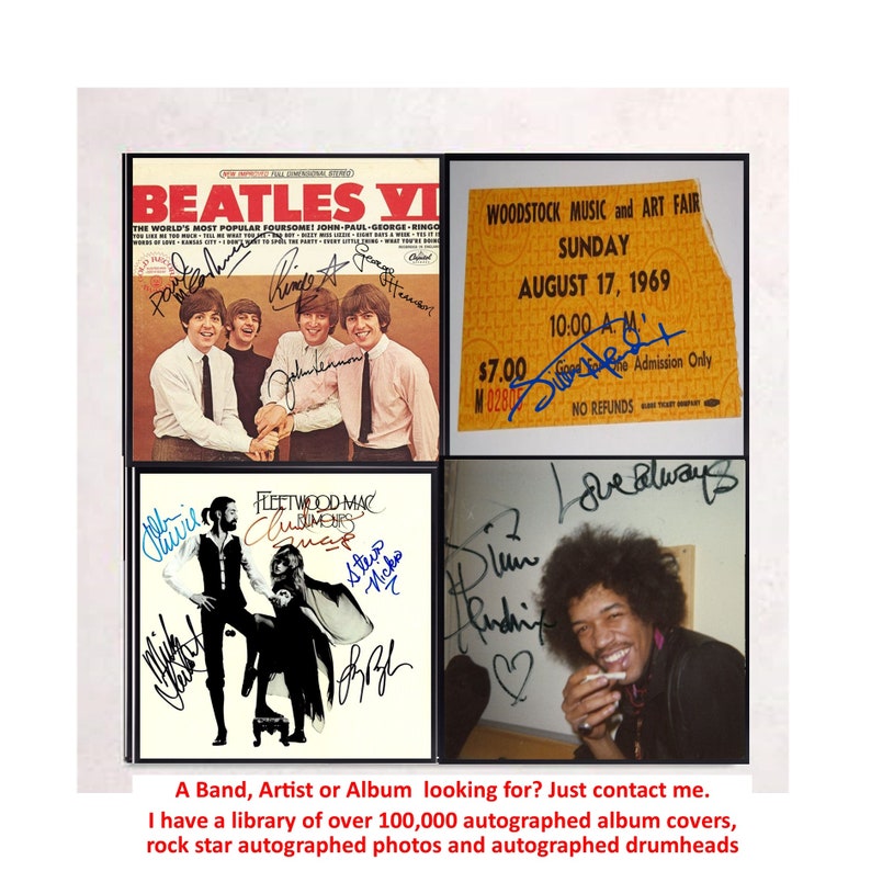Replica autografata della copertina dell'album License to Ill dei Beastie Boys, immagine 5