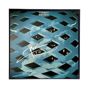 The Who Autographed Album Cover Replica,