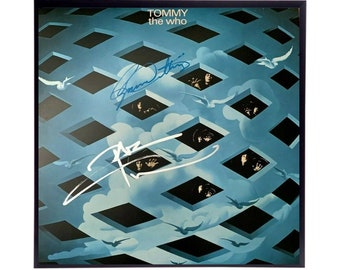 The Who Autographed Album Cover Replica,