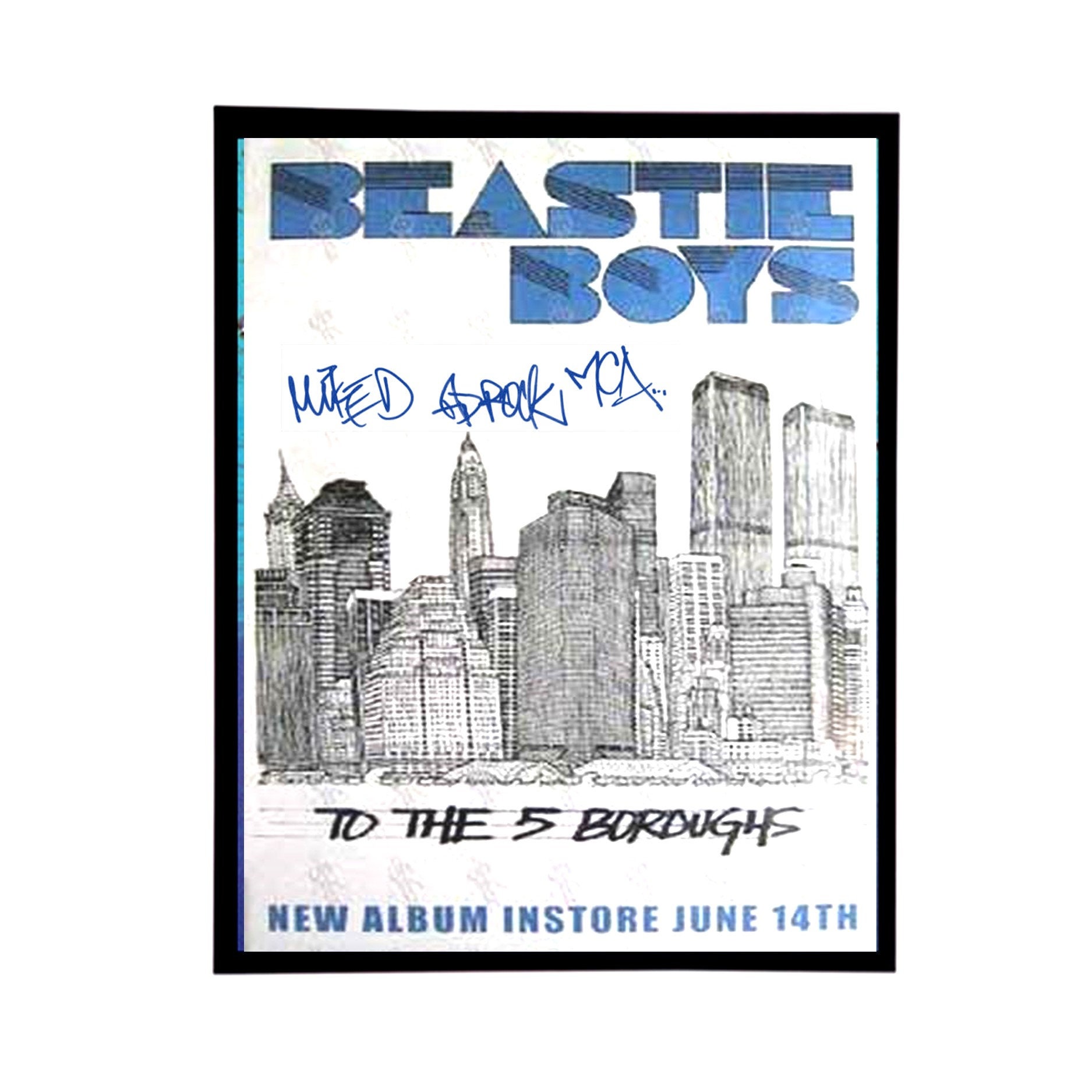 Beastie Boys Autograph - Etsy