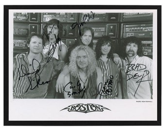 Boston Autographed Photo Reprint / Available in various sizes